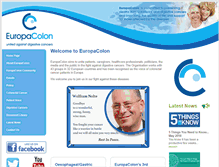 Tablet Screenshot of europacolon.com